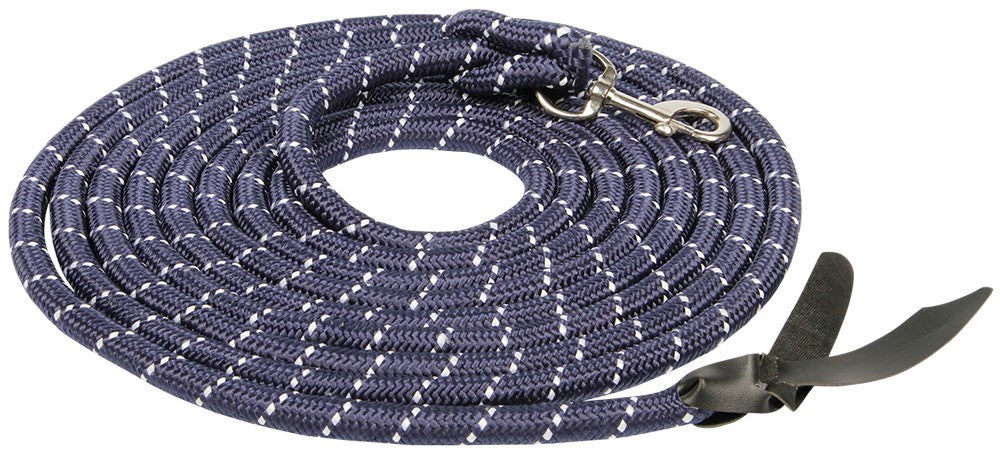 Leadrope snap hook silver 6,8m
