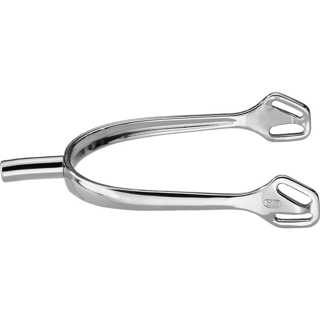 ULTRA fit spurs with Balkenhol fastening - Stainless steel, 25 mm flat