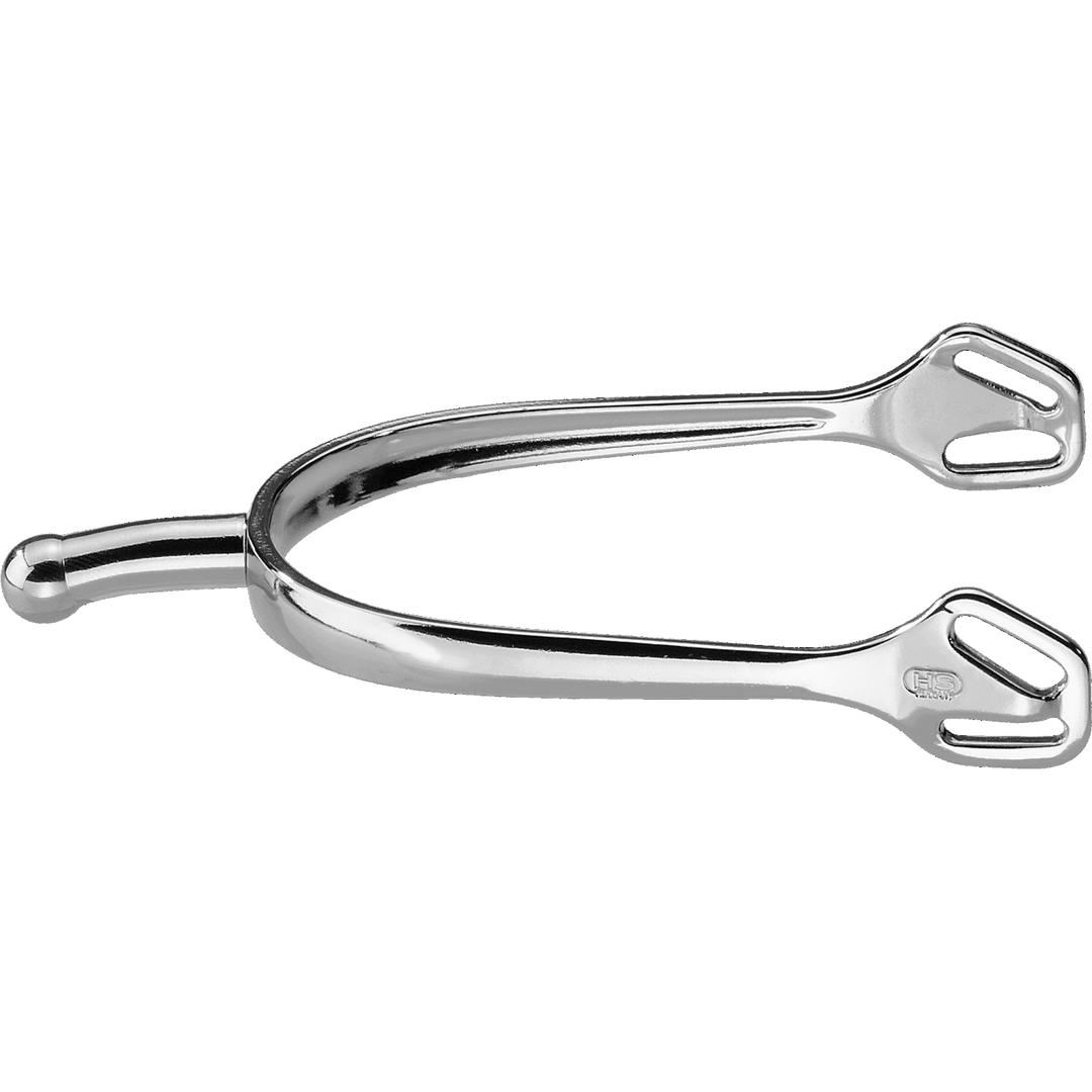 ULTRA fit spurs with Balkenhol fastening - Stainless steel, 30 mm rounded