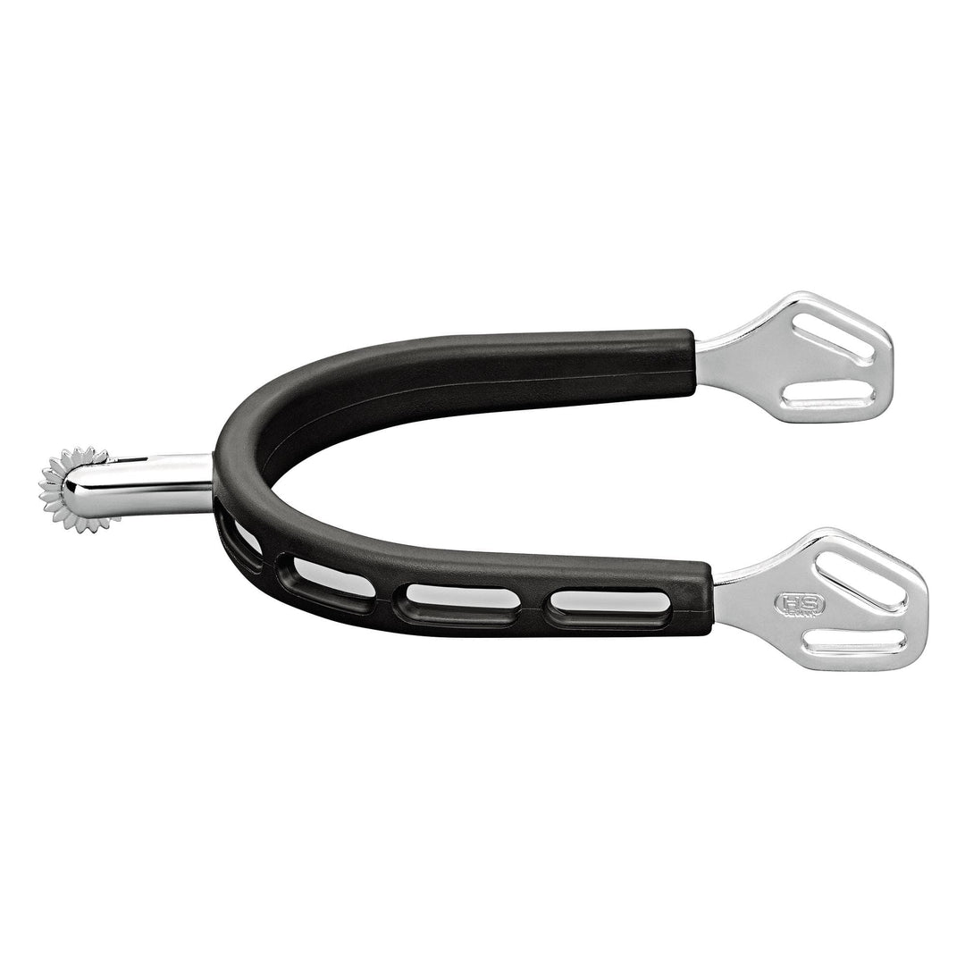 ULTRA fit EXTRA GRIP spurs with Balkenhol fastening - Stainless steel, 30 mm rounded