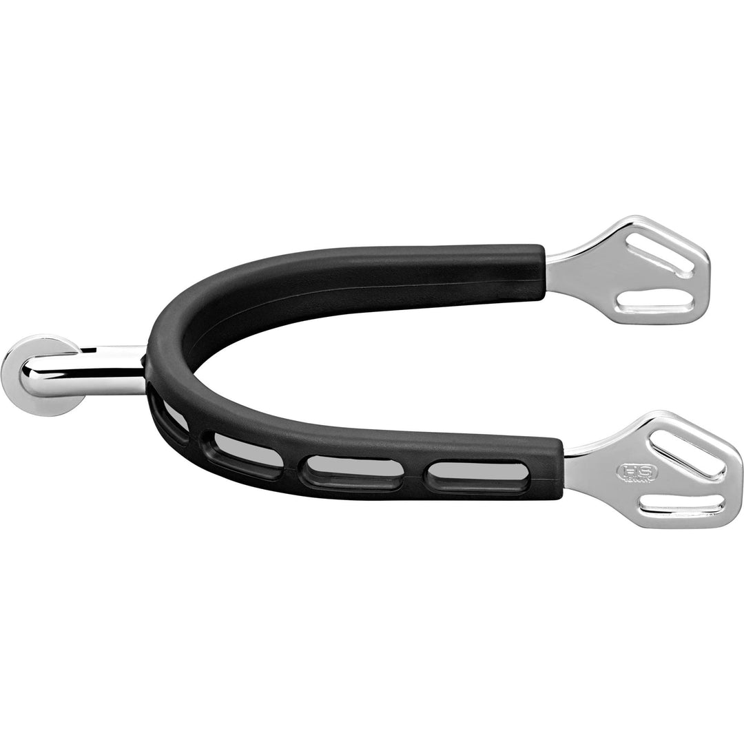 ULTRA fit EXTRA GRIP spurs with Balkenhol fastening - Stainless steel, 30 mm rounded