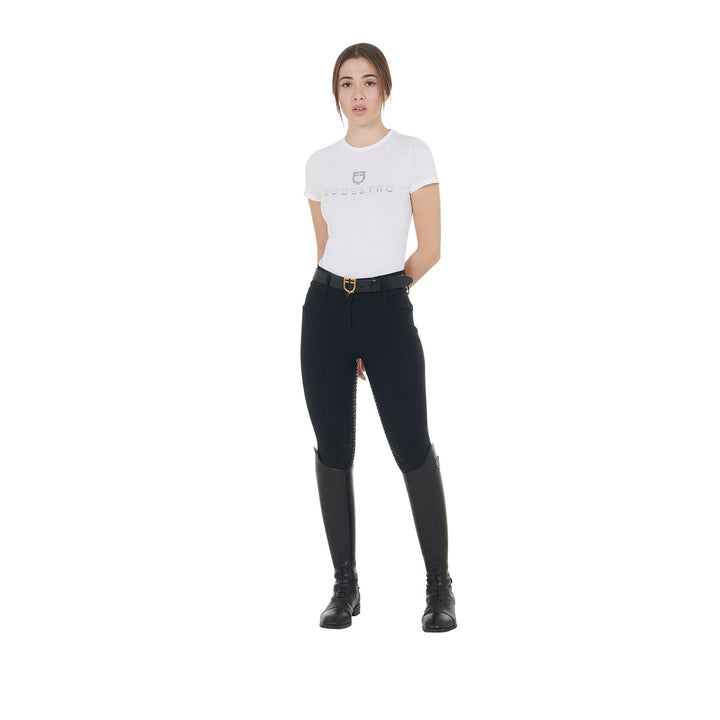 Women's high-waisted full grip breeches