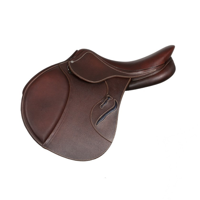 Connexion saddle with calfskin leather