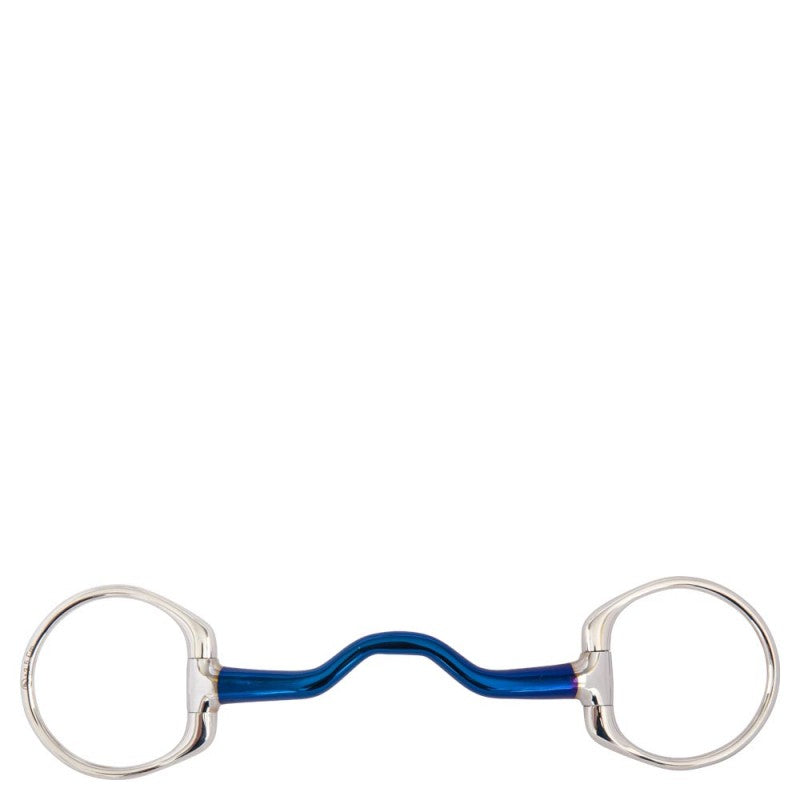 Mullen mouth eggbutt snaffle sweet iron - 14 mm