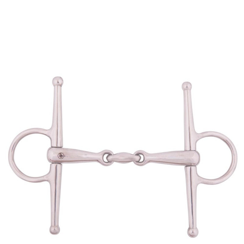Double jointed full cheek snaffle - 18 mm
