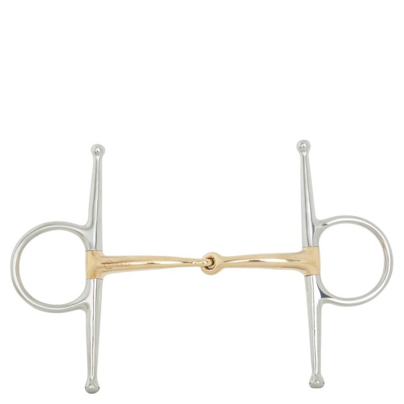 Single jointed full cheek soft contact - 12 mm shanks 165 mm