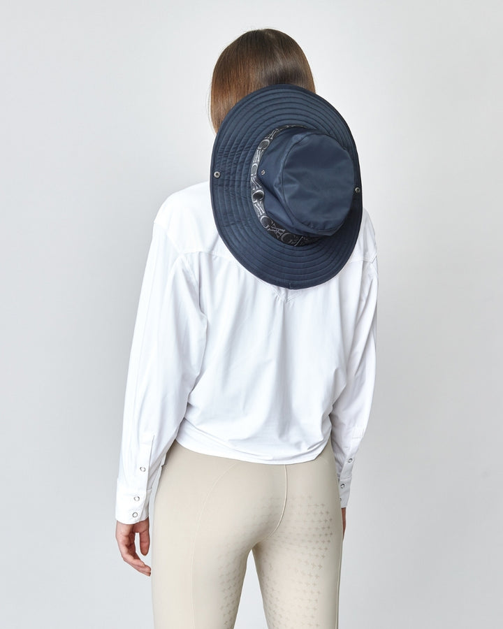 Front tie riding shirt