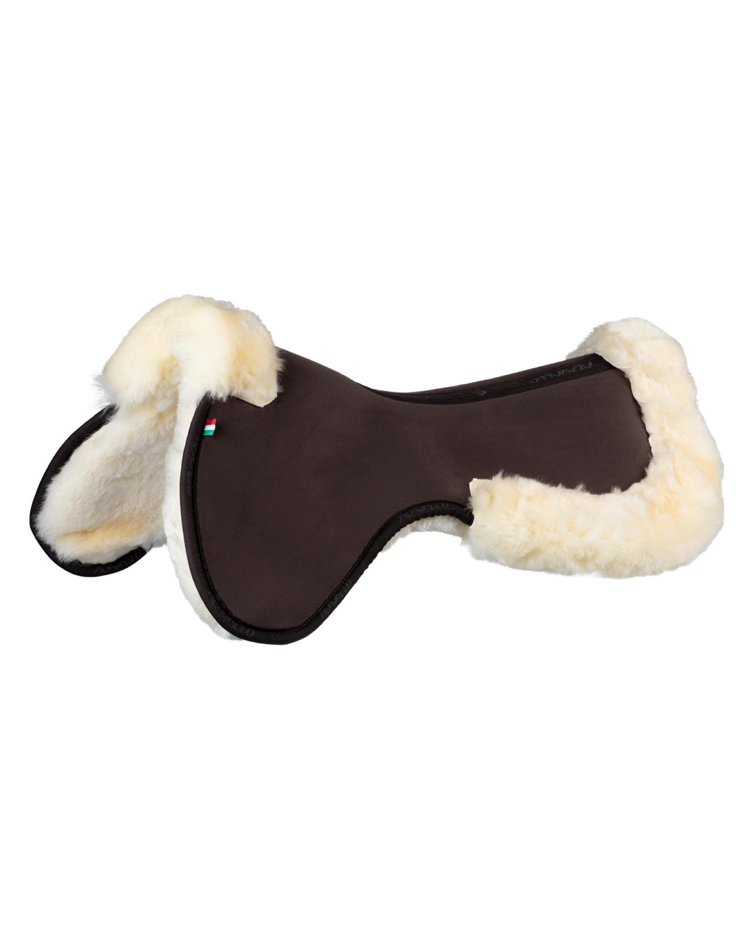 Close contact memory foam half pad full sheepskin