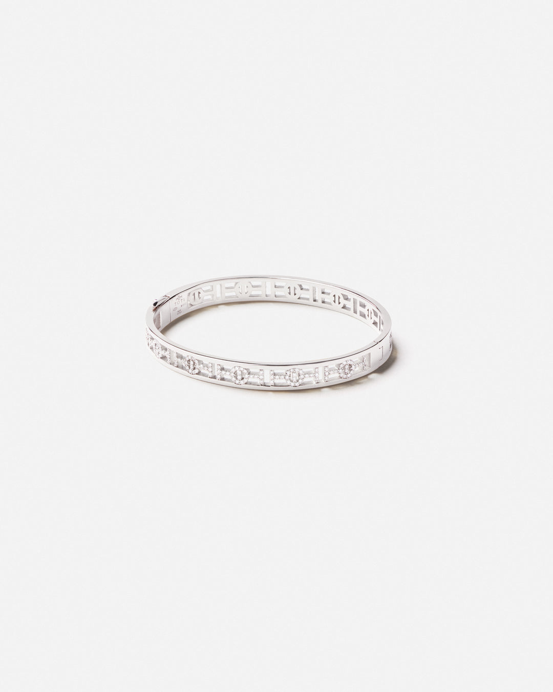 Challenge Bangle Full Pavé with White Diamonds