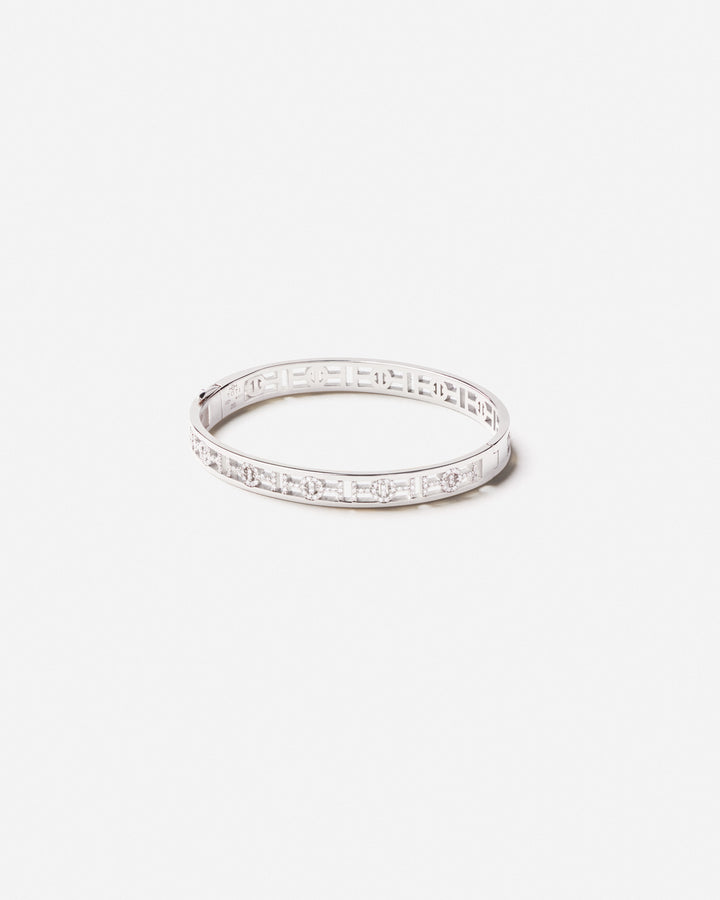 Challenge Bangle Full Pavé with White Diamonds