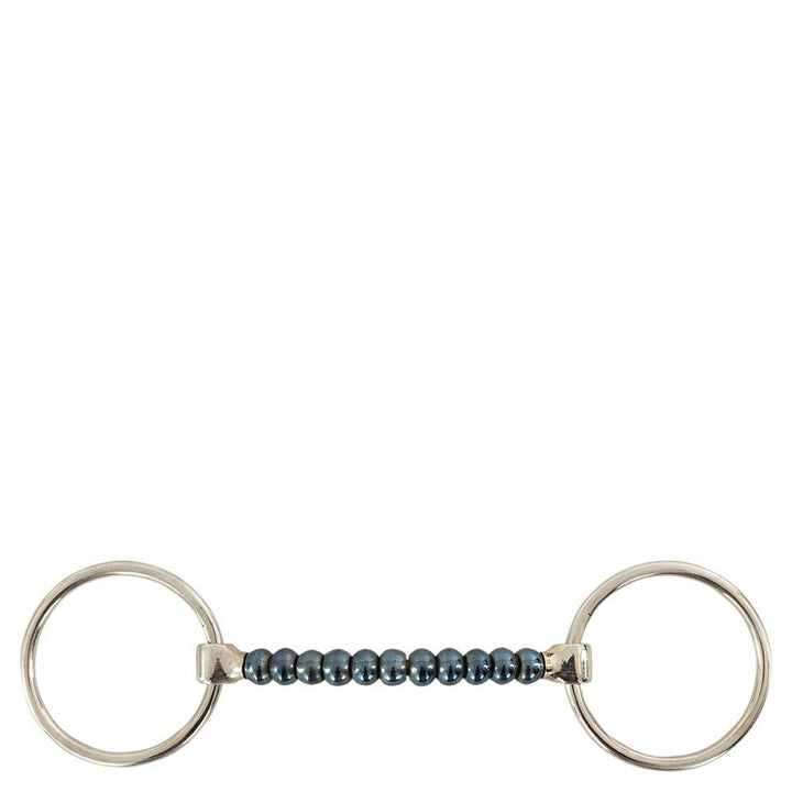 Mullen mouth loose ring snaffle sweet iron 14 mm