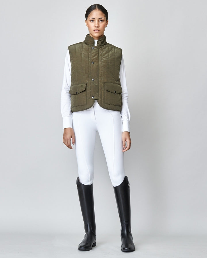 Quilted Riding Vest