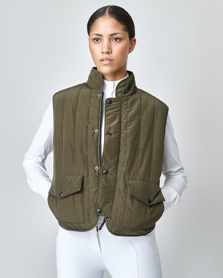 Quilted Riding Vest