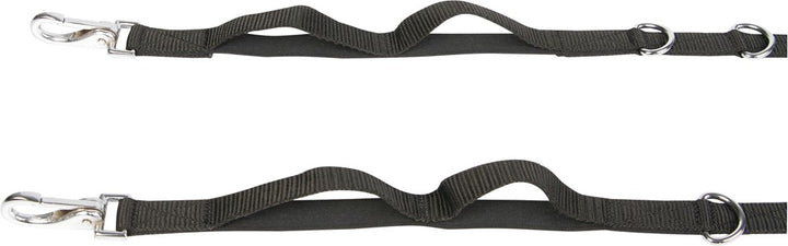 Side-reins with elastic