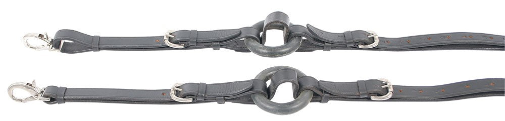 Side reins, round rubber rings