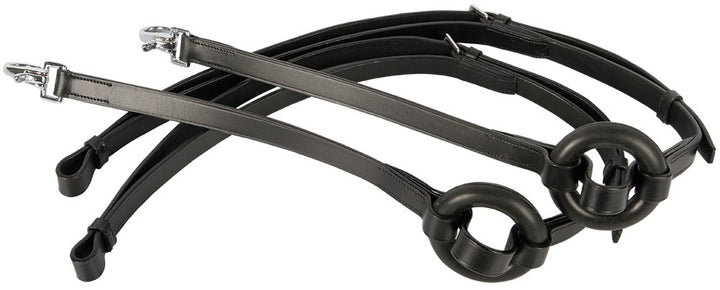 Side reins, round rubber rings