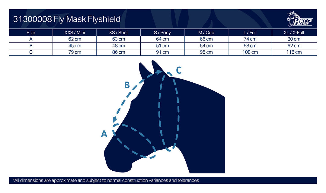 Fly Mask Flyshield Without Ears