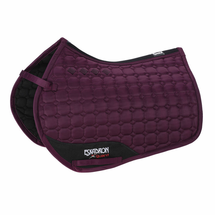 Glossy compact all purpose saddle pad