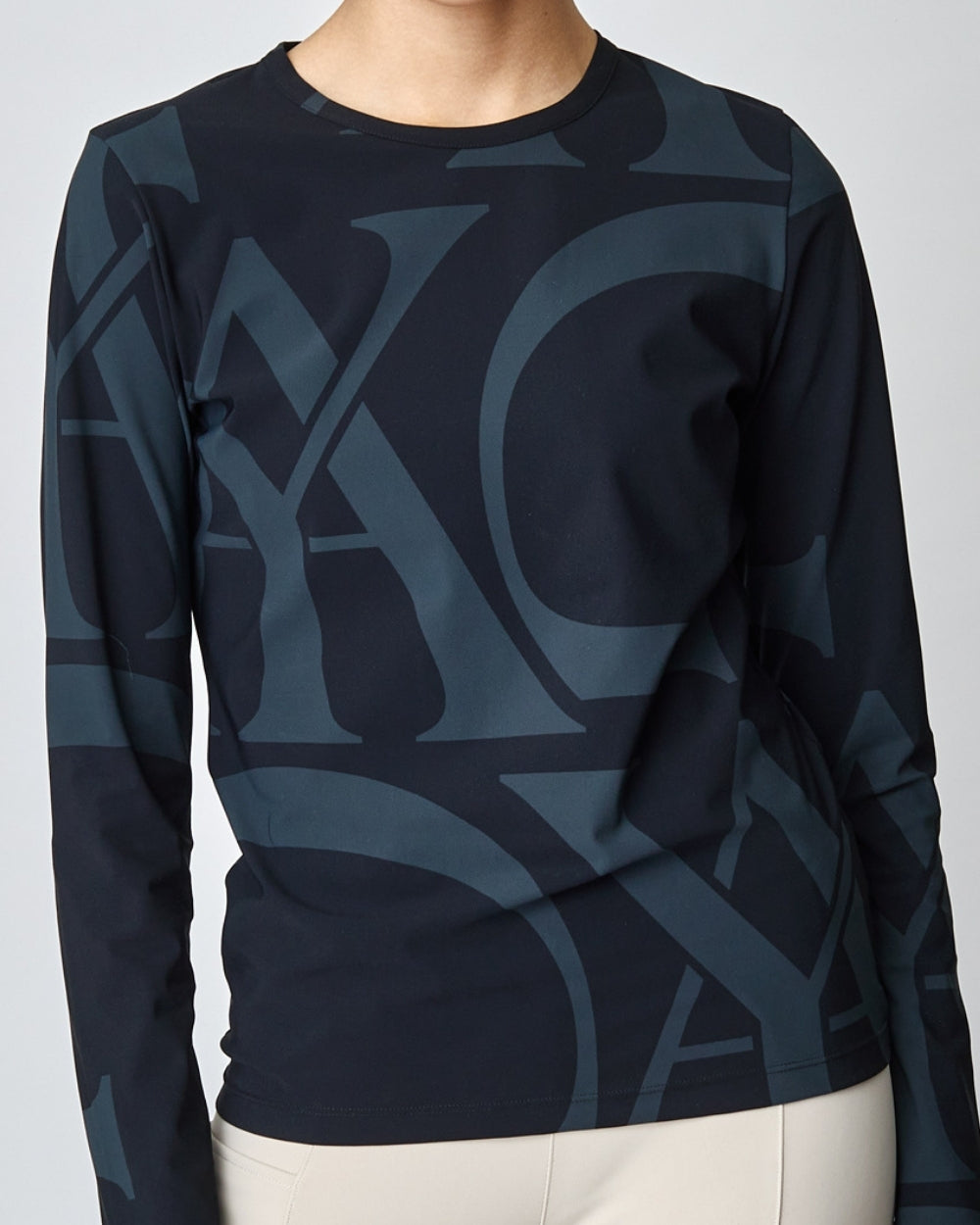 Monogram long sleeves shirt