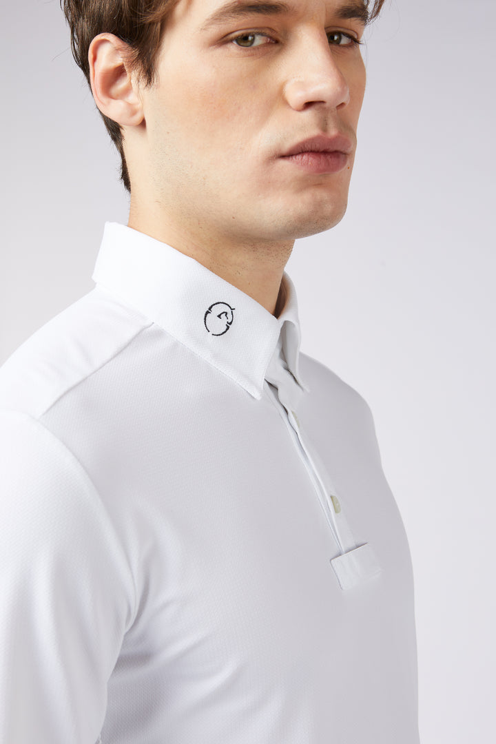 Bobbio polo shirt long sleeves