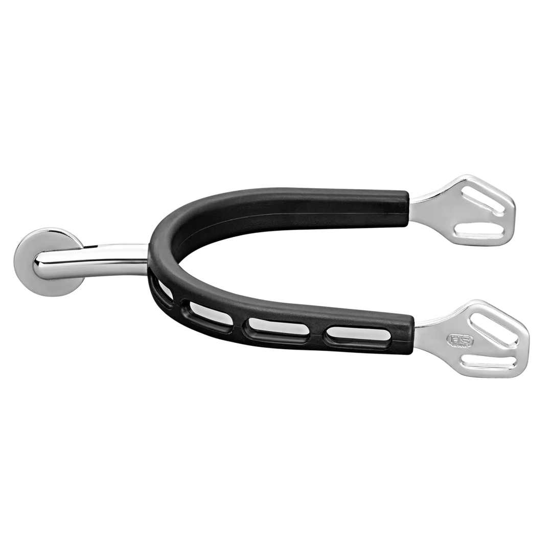Ultra Fit Extra Grip Spurs - Stainless Steel, 35 mm Rounded With A Large Rowel