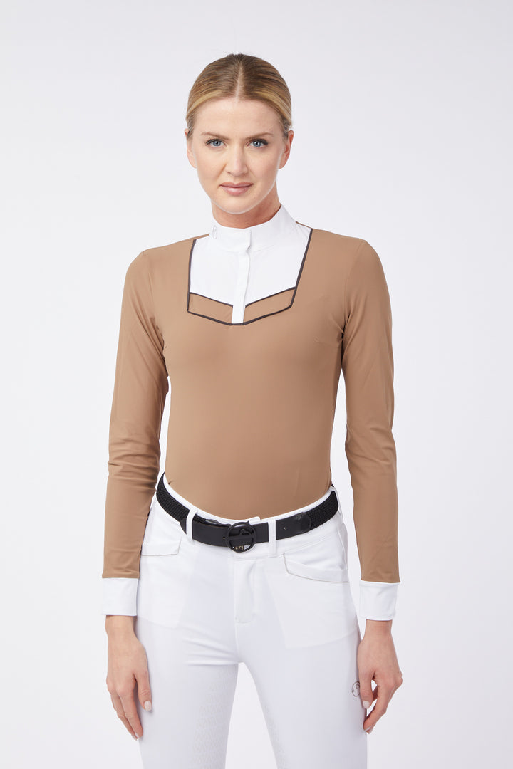 Leuven polo shirt long sleeves