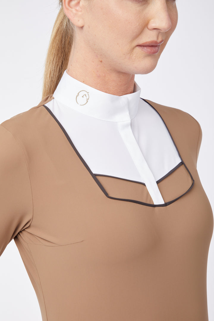 Leuven polo shirt long sleeves