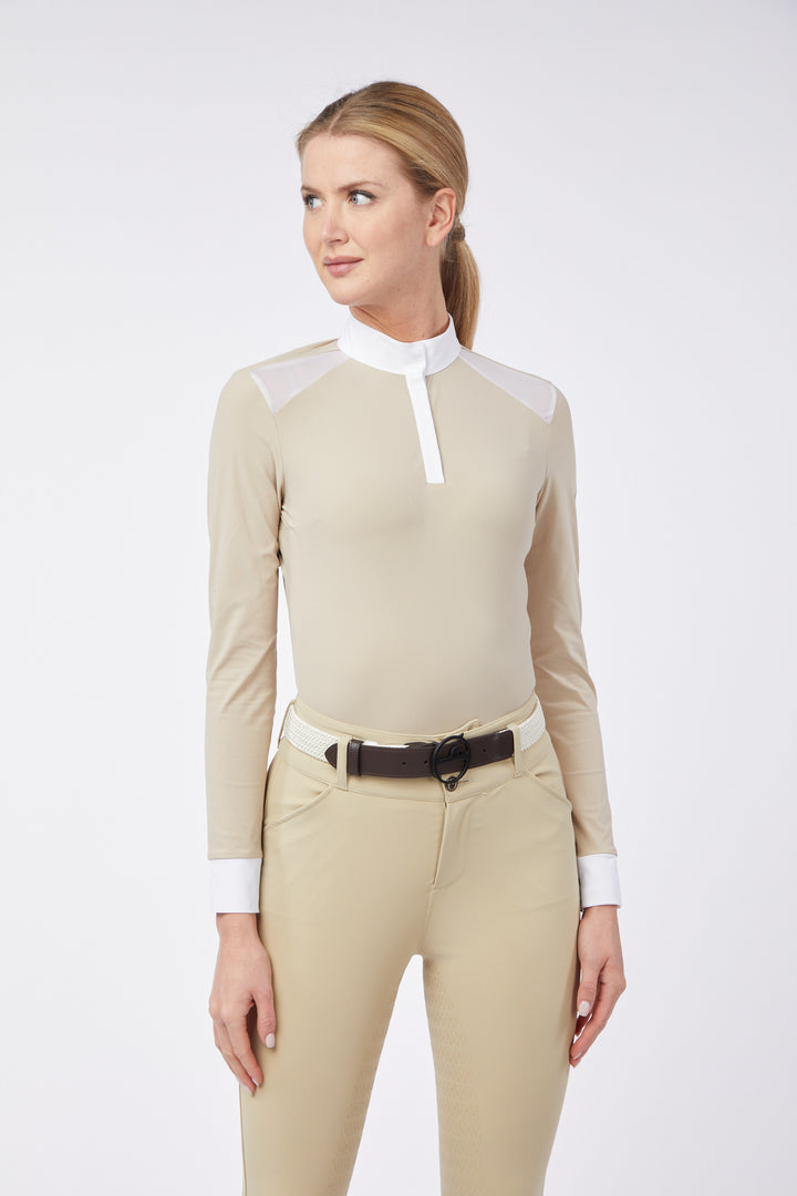 Moers polo shirt long sleeves
