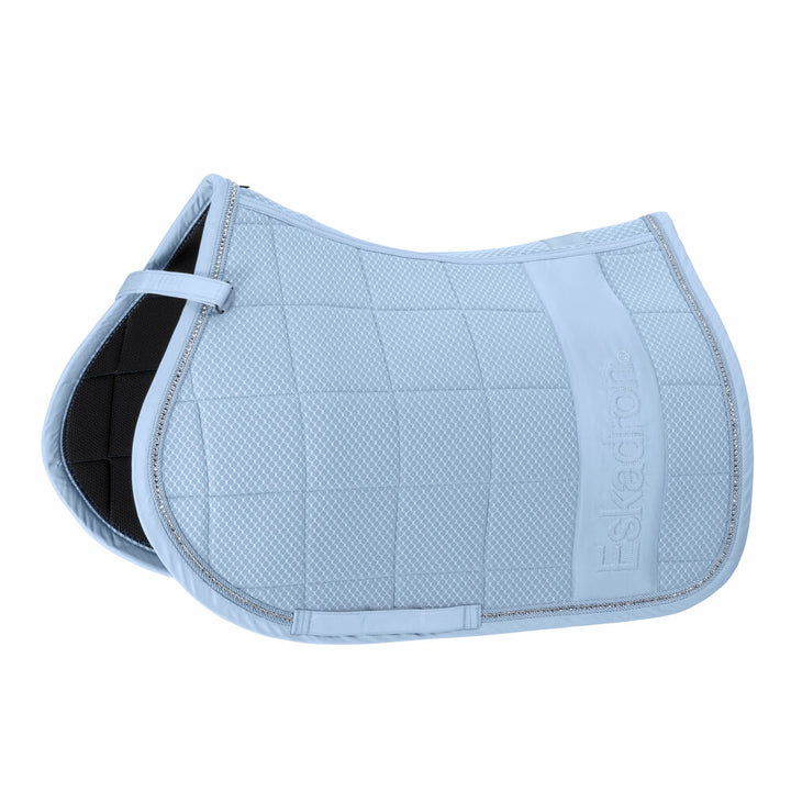 BIG SQUARE MESH CRYSTAL REFLEXX saddle pad