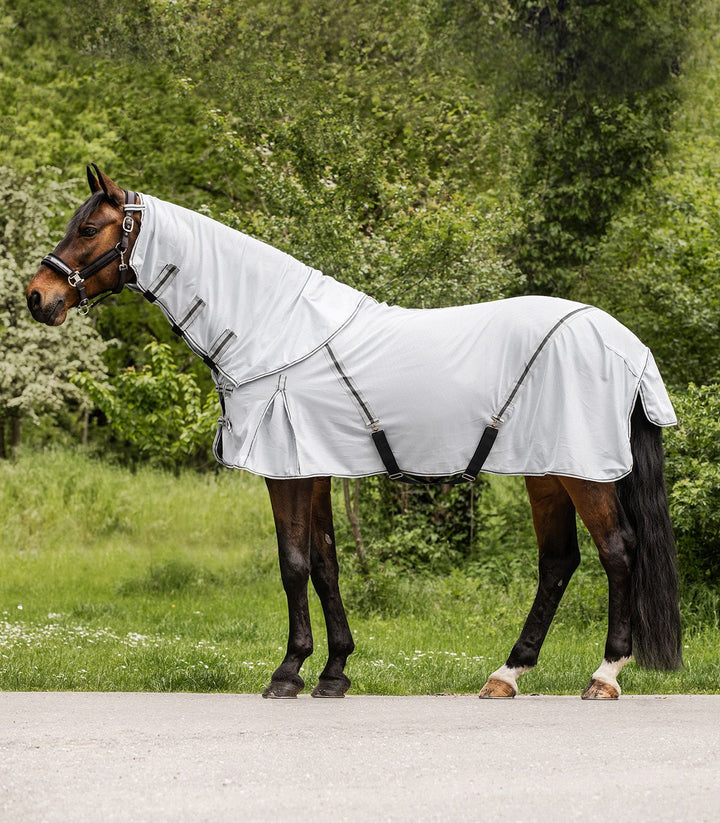 PROTECT Fly Rug featuring a detachable neck part