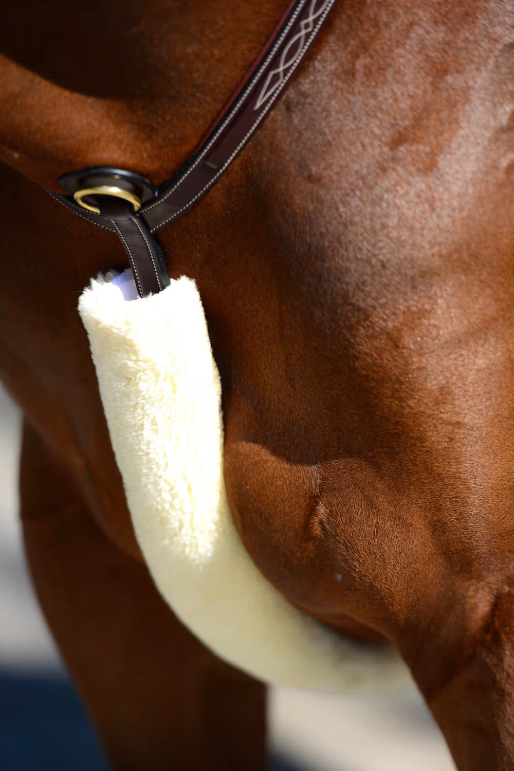 Sheepskin Breastplate & Rein cover