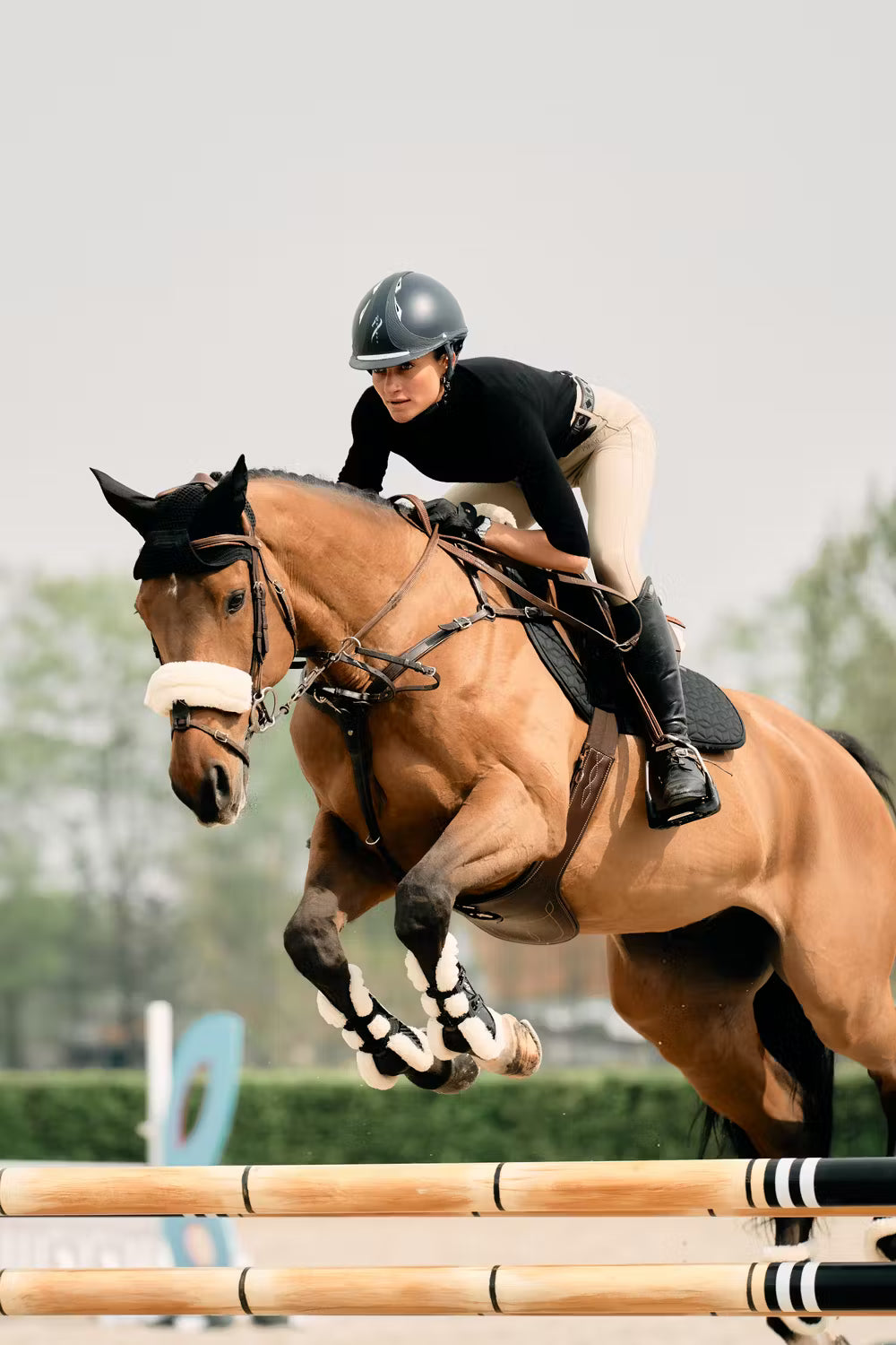 Sheepskin Noseband Cover