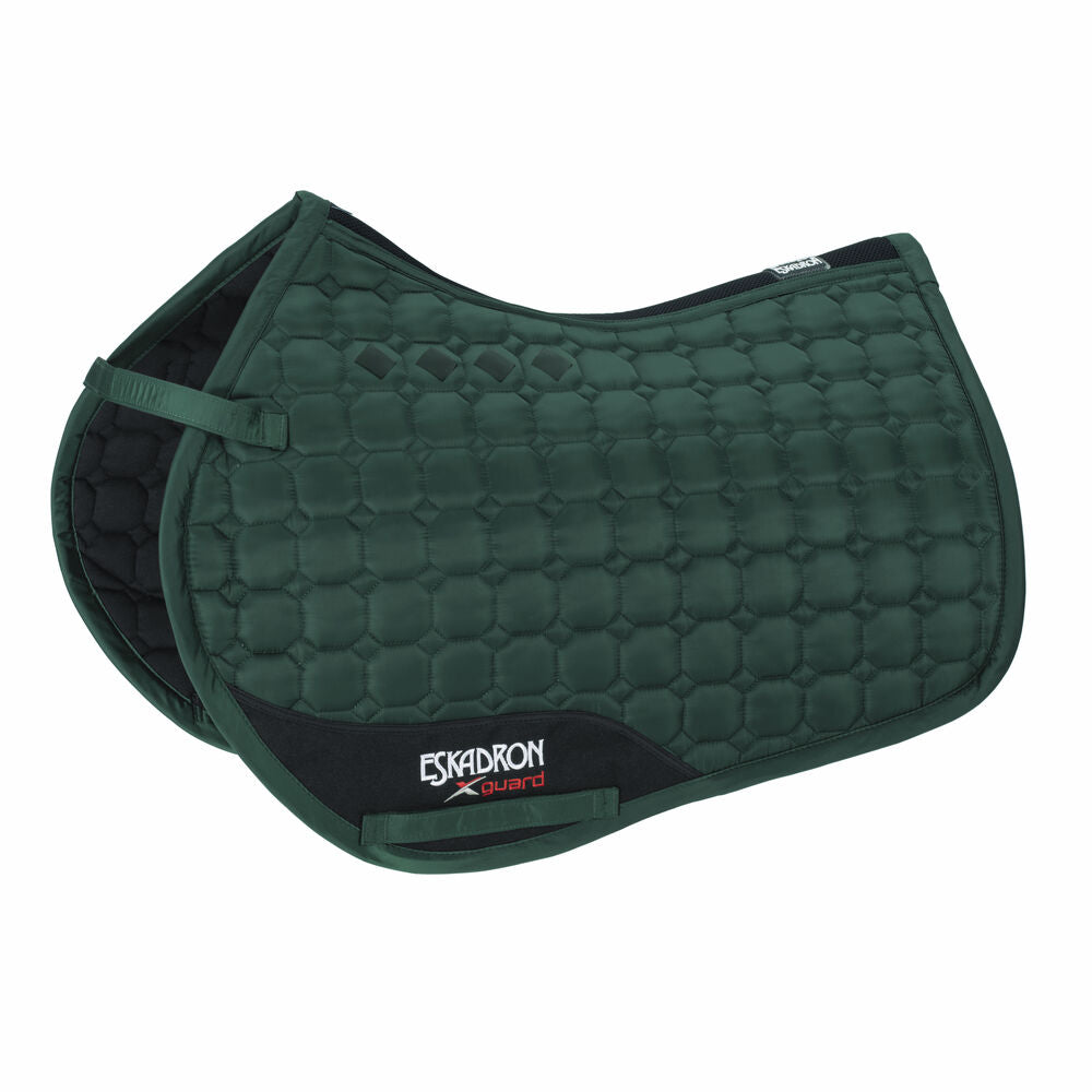 Glossy compact all purpose saddle pad