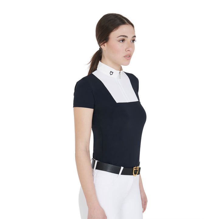 Mariam short-sleeved slim fit competition polo shirt