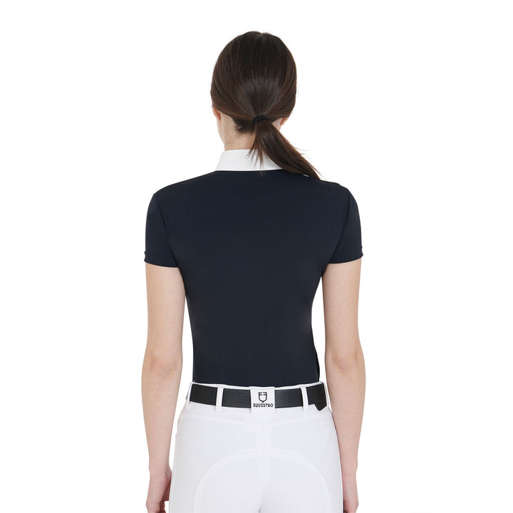 Mariam short-sleeved slim fit competition polo shirt
