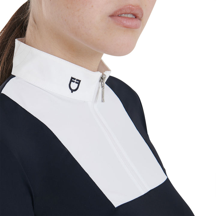 Mariam short-sleeved slim fit competition polo shirt
