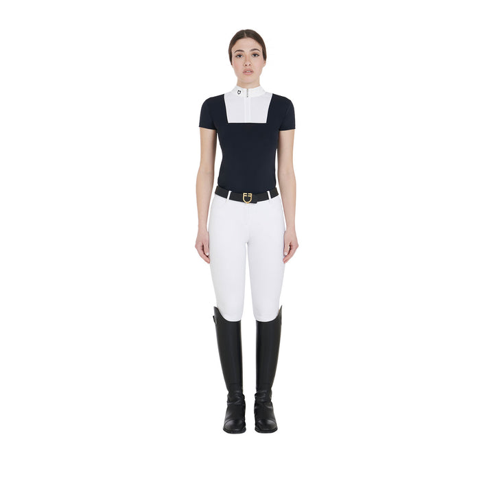 Mariam short-sleeved slim fit competition polo shirt