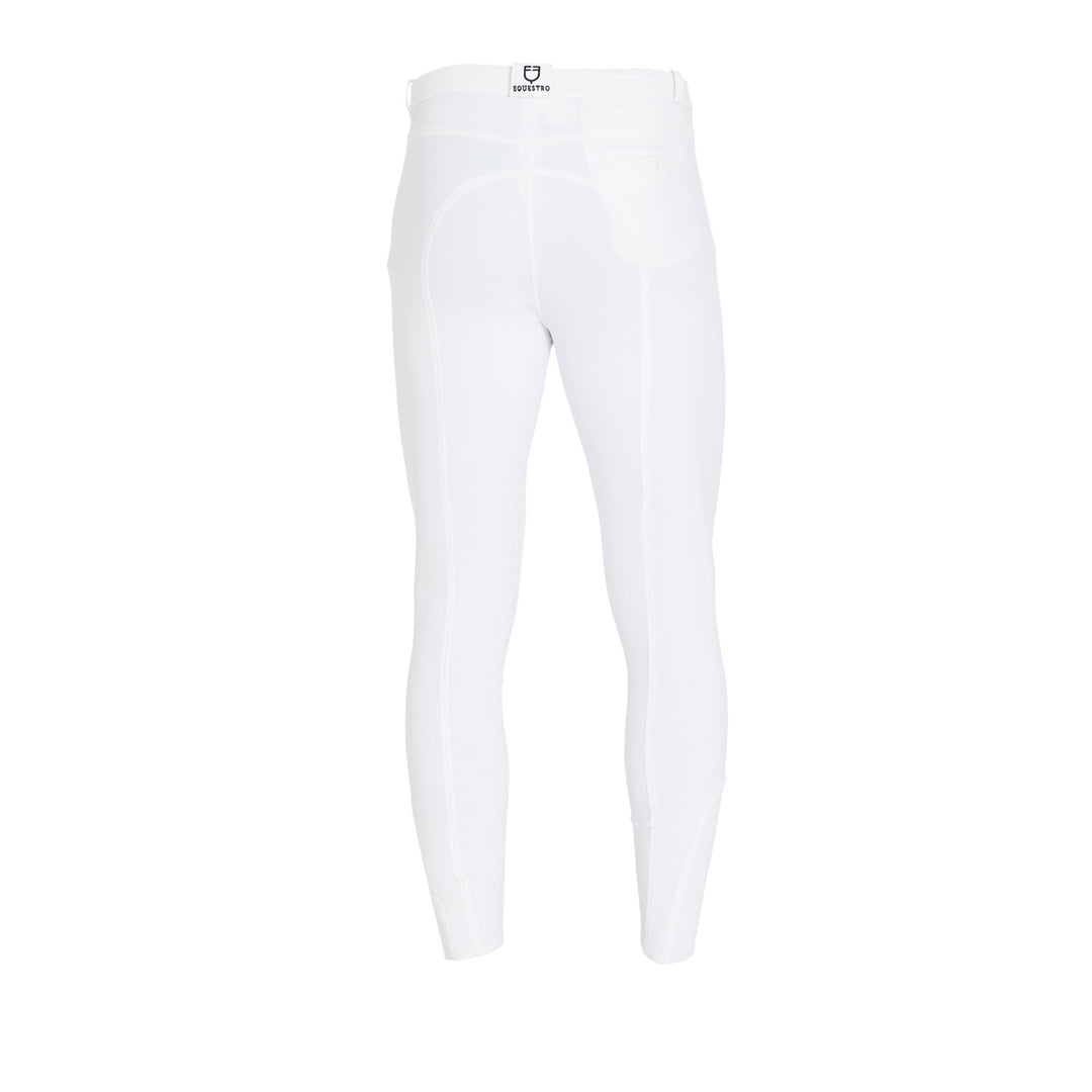 Knee grip breeches in technical fabric