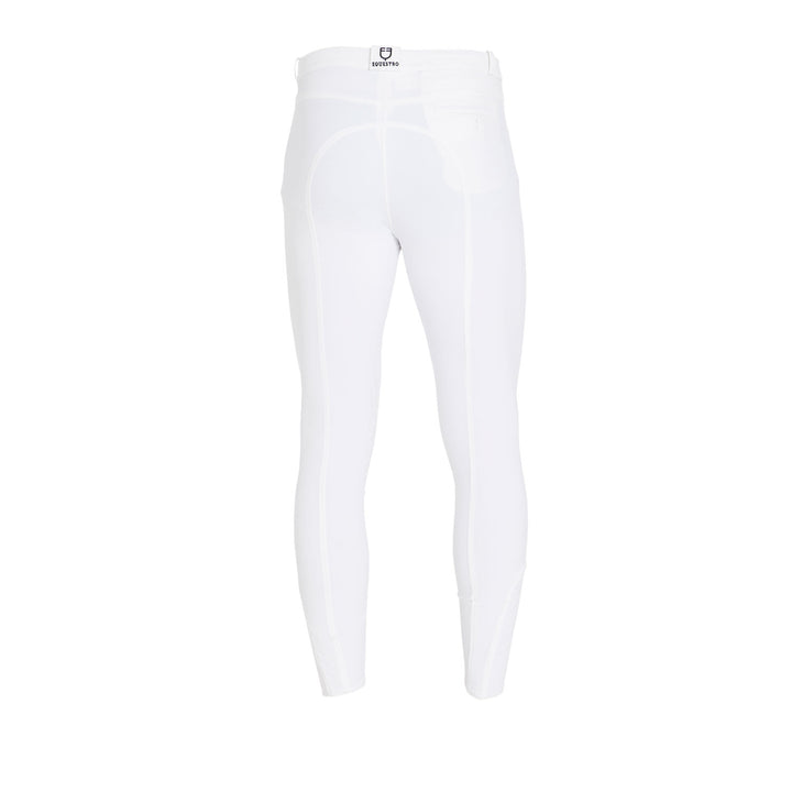 Knee grip breeches in technical fabric