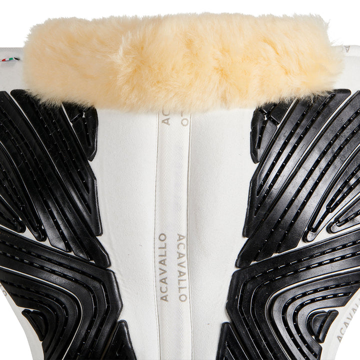 CLOSE CONTACT GEL & MEMORY FOAM 1/2 PAD W/SHEEPSKIN