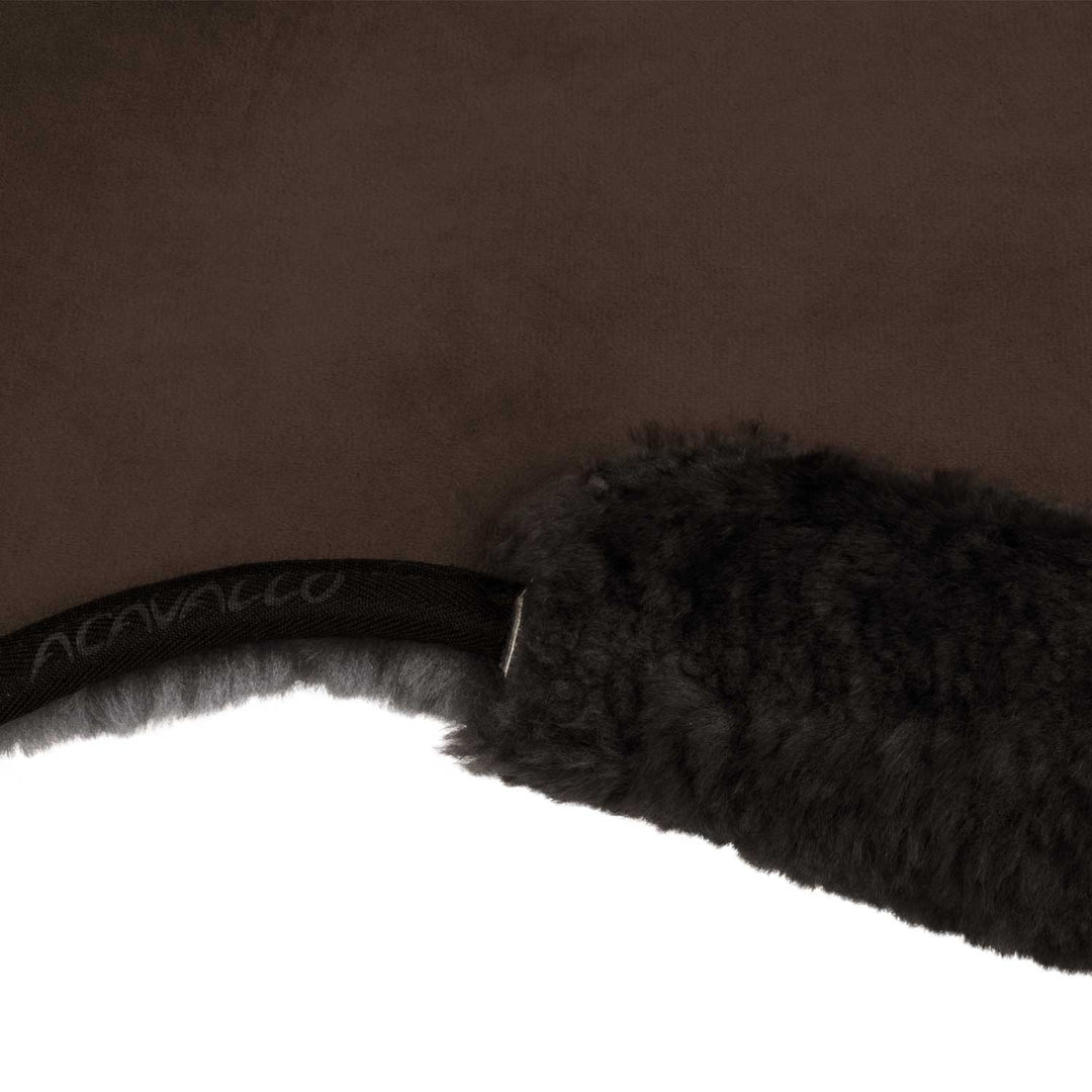 Close Contact Memory Foam Half Pad Full Sheepskin