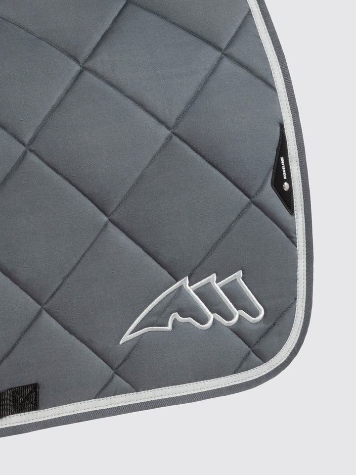 Eqchroma - Rombo Saddlepad And Ear Net Kit With Contrast Color Emboidered Logo
