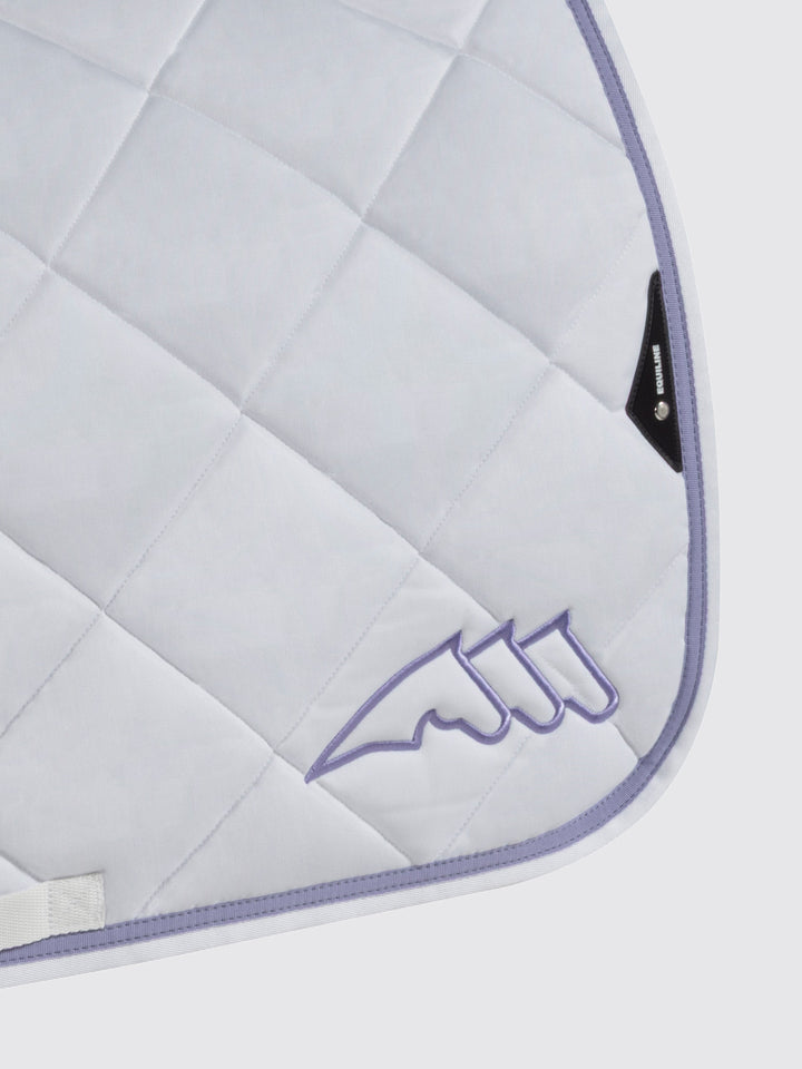 Eqchroma - Rombo Saddlepad And Ear Net Kit With Contrast Color Emboidered Logo