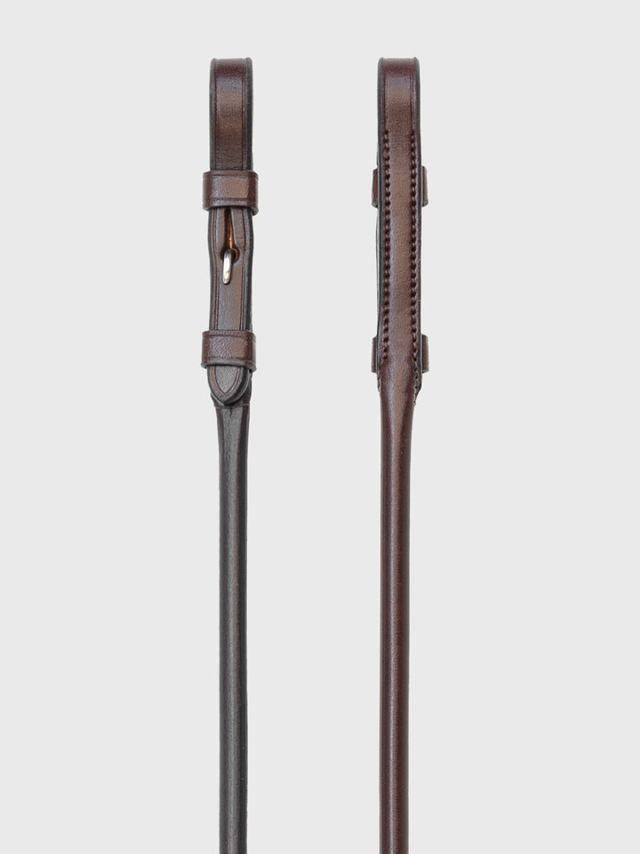 Tubolar Reins Leather 4/8"