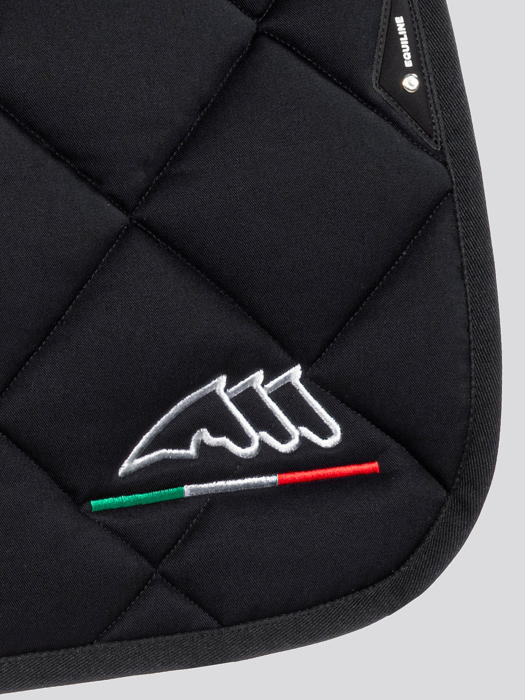 Rombo Logo It - Rombo Saddle Pad And Earnet Kit With Tricolor Logo