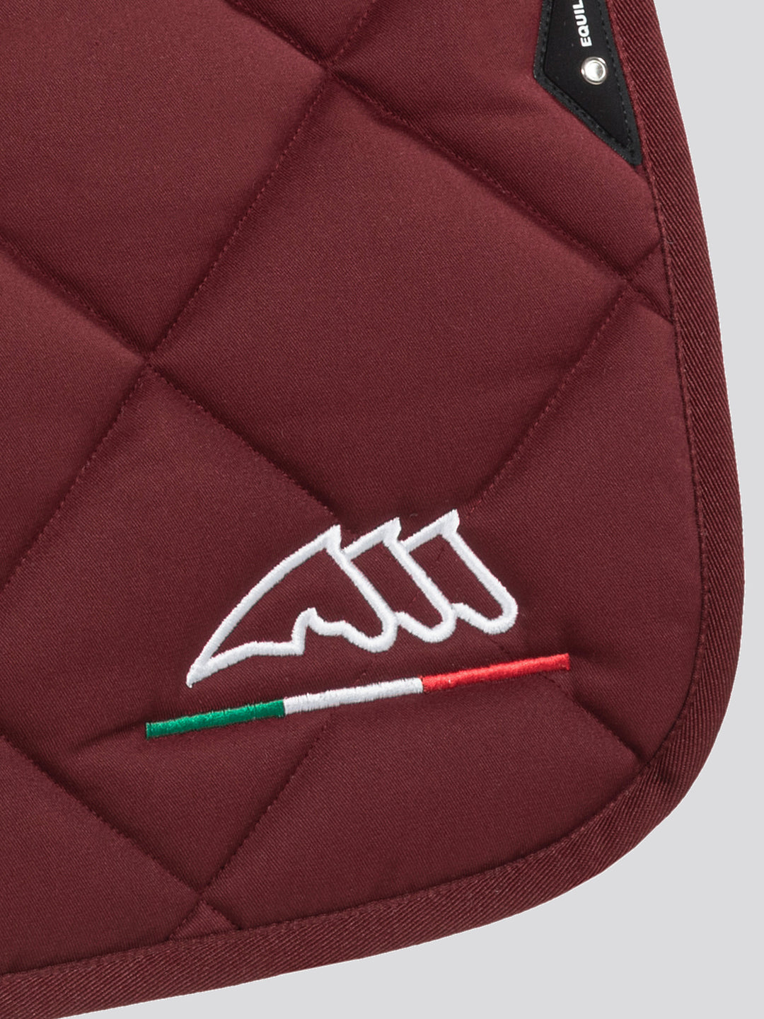 Rombo Logo It - Rombo Saddle Pad And Earnet Kit With Tricolor Logo