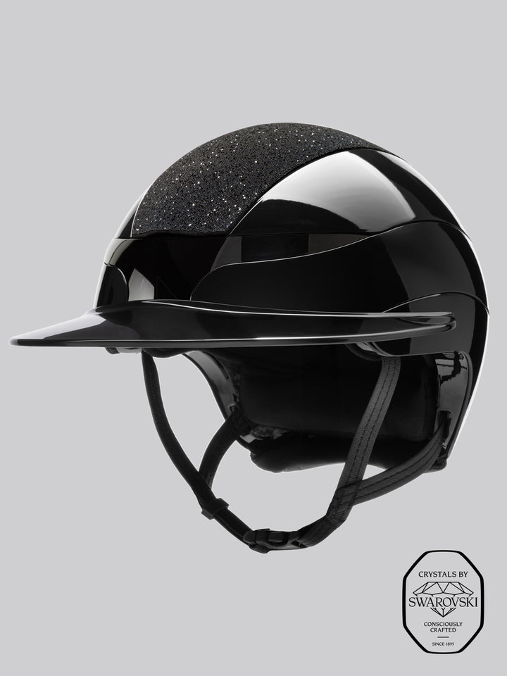 Xanto - Sun Visor Helmet With Swarovski Top