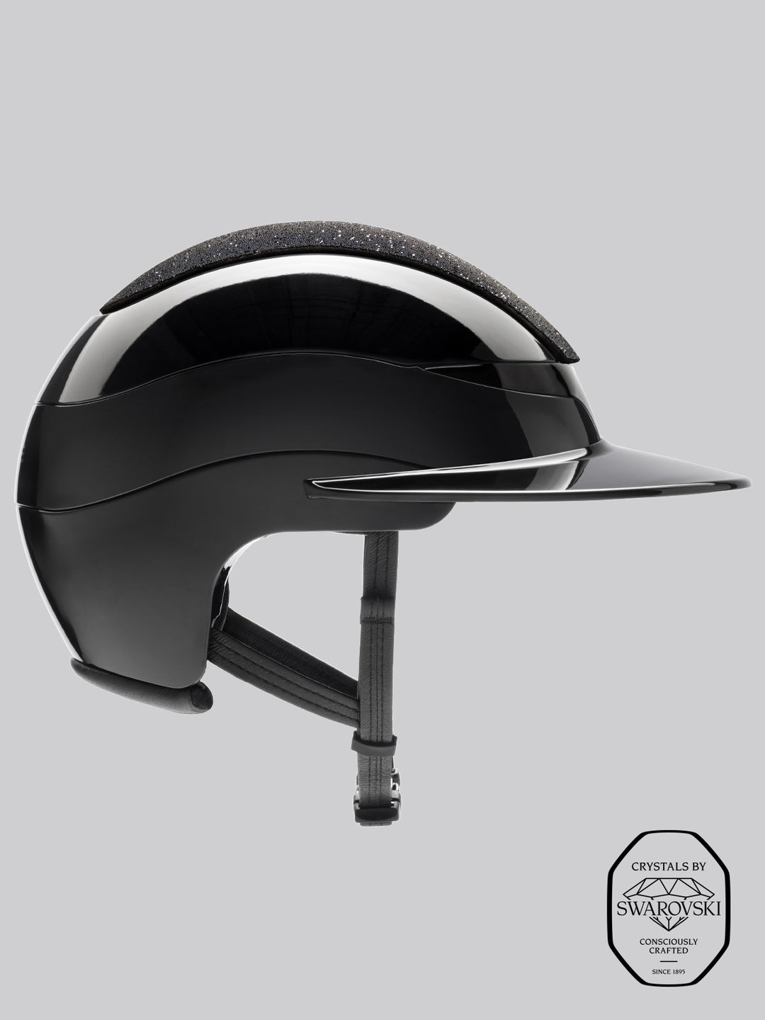 Xanto - Sun Visor Helmet With Swarovski Top