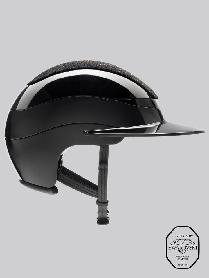 Xanto - Sun Visor Helmet With Swarovski Top