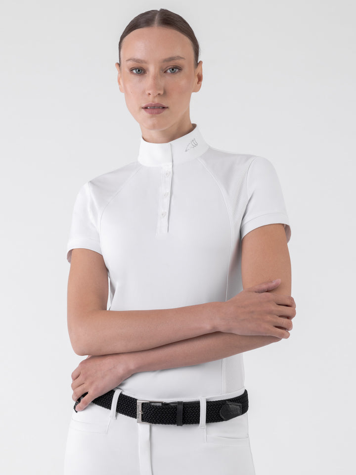 Geak - Short Sleeves Competition Polo Shirt Mesh Inserts